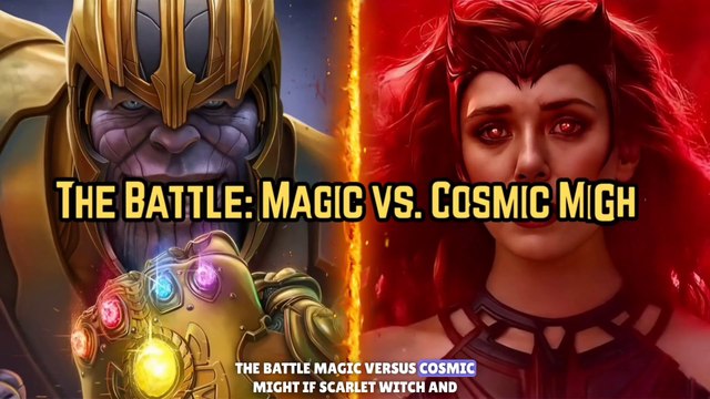 Scarlet Witch Vs Thanos With 6 Infinity Stones: Who Would Win? | Scarlet Witch, Thanos, 6 Infinity Stones | What's On Hollywood