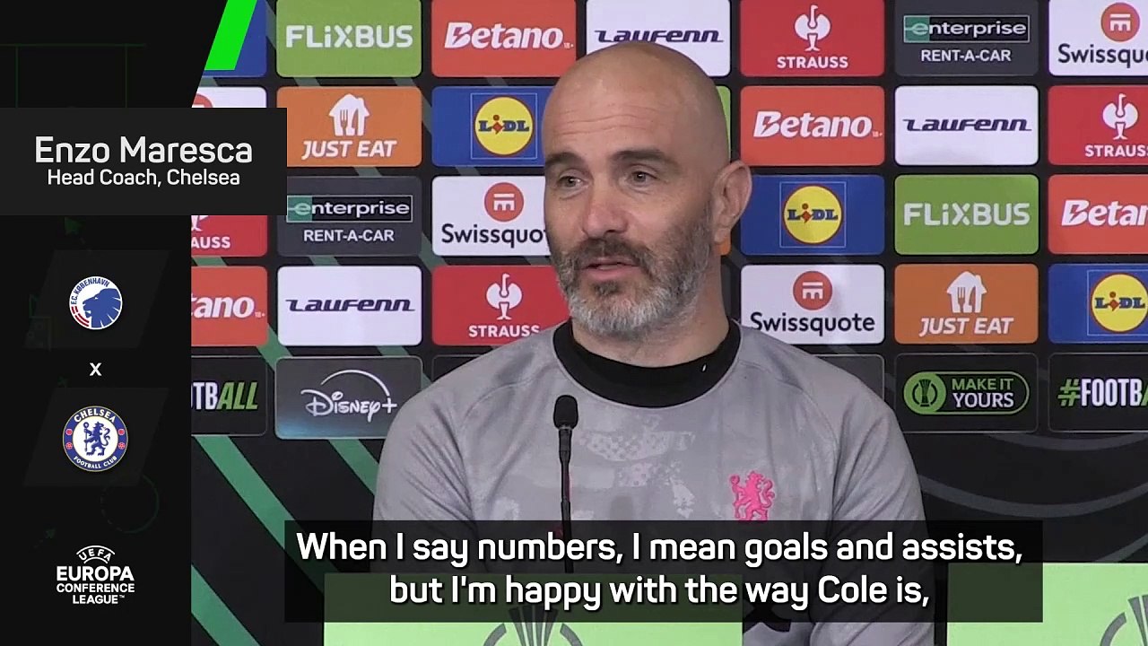 Maresca unconcerned about Palmer's lack of goals