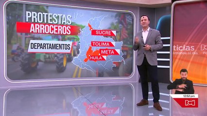Paro de arroceros: exigen la presencia de ministros de Agricultura, Interior, y Ambiente
