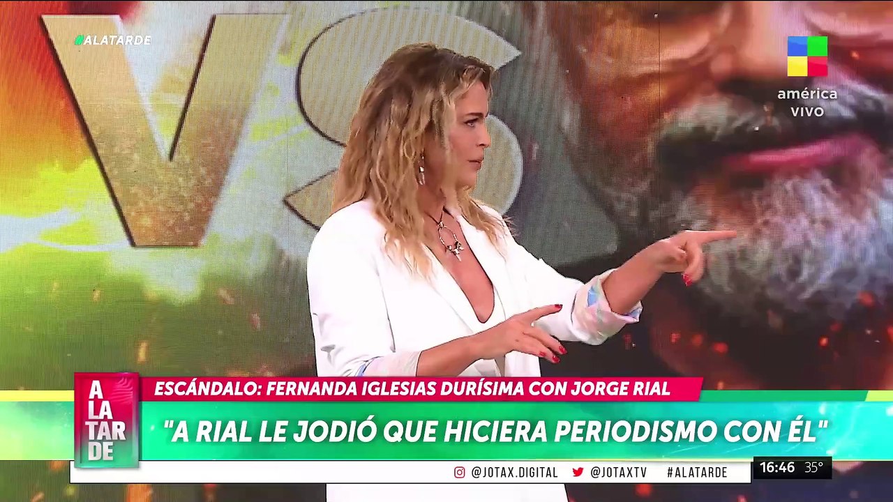 FERNANDA IGLESIAS vs. JORGE RIAL: "Hubo mucha presión de Rial para sacarme"
