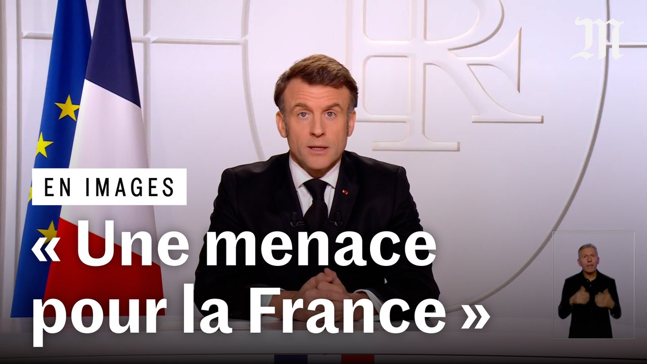Ce qu’il faut retenir de l’allocution d’Emmanuel Macron sur la situation internationale