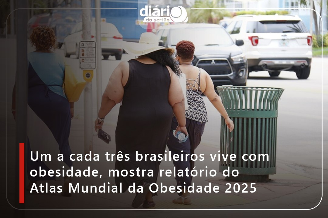 Um a cada três brasileiros vive com obesidade, mostra relatório do Atlas Mundial da Obesidade 2025