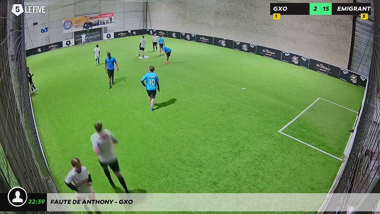 Faute de Anthony - Gxo