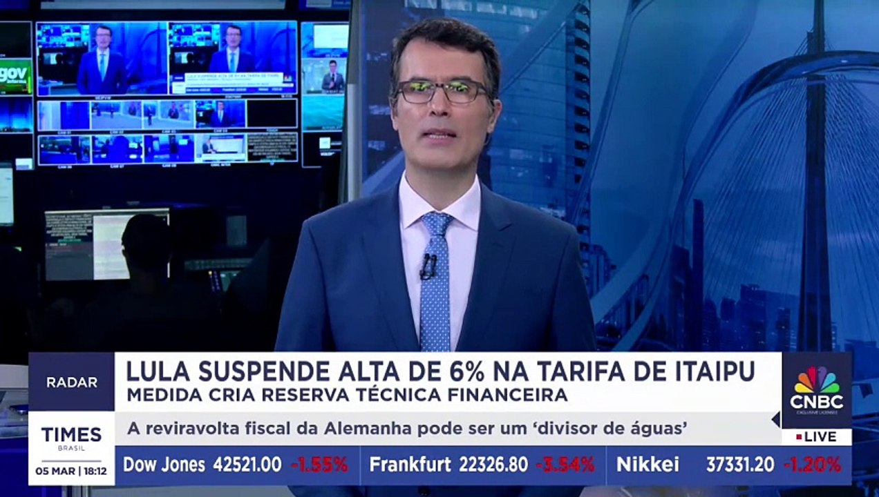 Lula suspende alta de 6% na tarifa da Itaipu; saiba detalhes