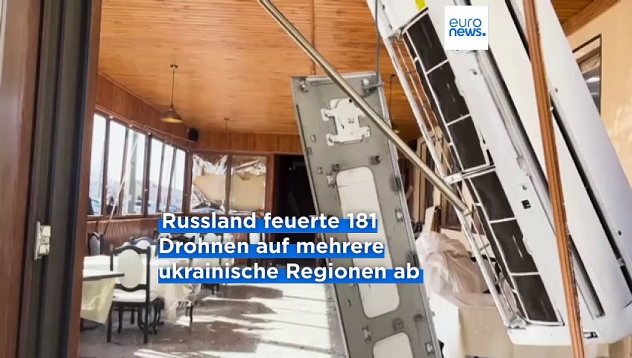 Russischer Drohnenbeschuss tötet mindestens eine Person in der Ukraine