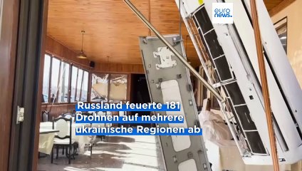 Russischer Drohnenbeschuss tötet mindestens eine Person in der Ukraine