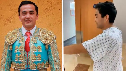 Torero Emilio Macías reaparece en redes tras brutal ataque en plena corrida de Tlaxcala
