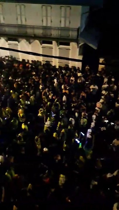 Le groupe Krasé assure le vidé du Mercredi des cendres