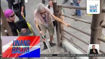 Hiling ng mga PWD, isaalang-alang ang kanilang kondisyon sa pagsasaayos ng mga bangketa at footbridge sa EDSA | Unang Balita