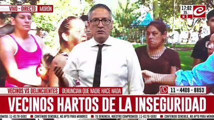 Hartos de la inseguridad: quieren echar a los malandras del barrio