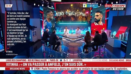 Vitinha se veut optimiste malgré la défaite du PSG contre Liverpool - Foot - Ligue des champions