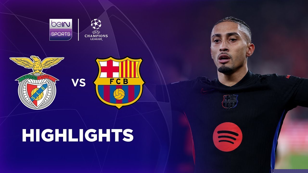 Benfica vs. Barcelona - Game Highlights