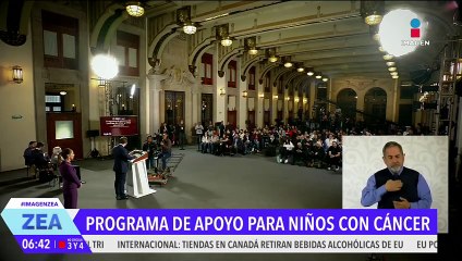 Anuncian programa de apoyo para niños con cáncer