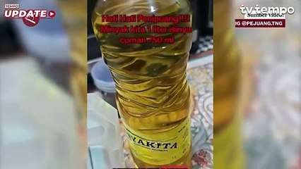 Ditemukan MinyaKita Tak Sesuai Takaran, Mendag Pastikan Stop Peredaran