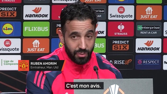 Man. Utd - Amorim : Gagner la Ligue Europa n'est pas crucial pour le club