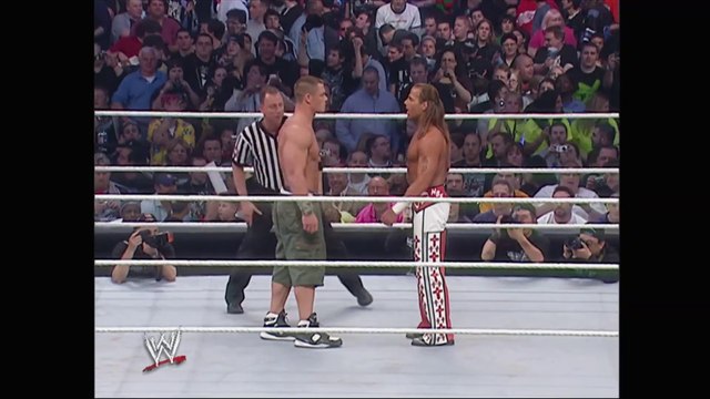 FULL MATCH- John Cena vs. Shawn Michaels – WWE Title Match- WrestleMania 23