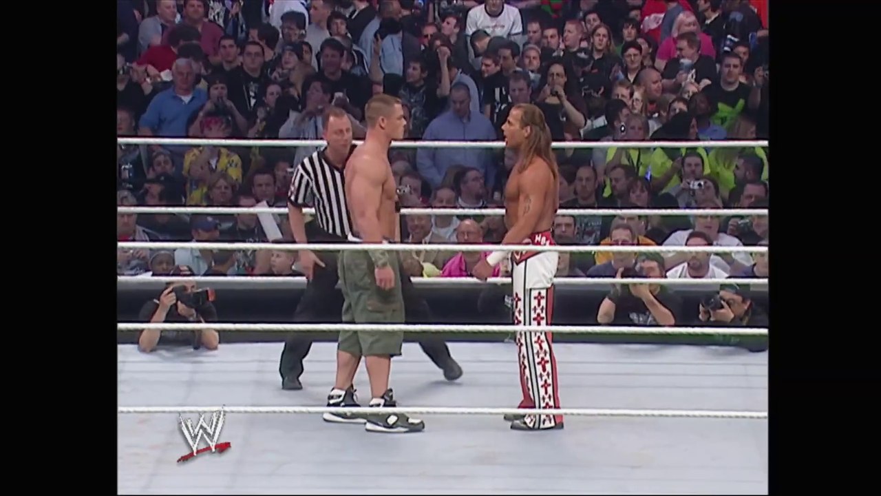 FULL MATCH- John Cena vs. Shawn Michaels – WWE Title Match- WrestleMania 23