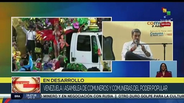 Mandatario venezolano destaca la labor de teleSUR en la difusión de la cultura latinoamericana