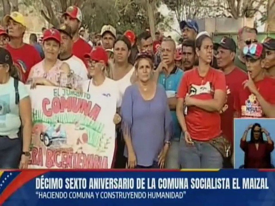 Pueblo larense celebra el 16º aniversario de la Comuna Socialista "El Maizal"
