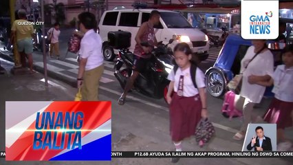 Adjustment sa class hours dahil sa banta ng matinding init, isinusulong ng DepEd | Unang Balita