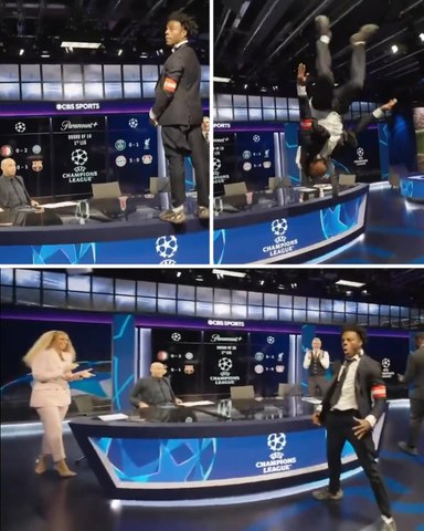 ISHOWSPEED Muncul Di CBS Dan Melakukan Backflip dari Meja Ketika Meninggalkan Studio