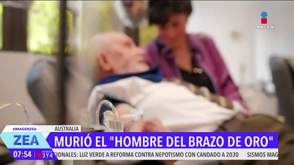 Muere James Harrison, el "hombre del brazo de oro"; salvó a más de 2 millones de bebés