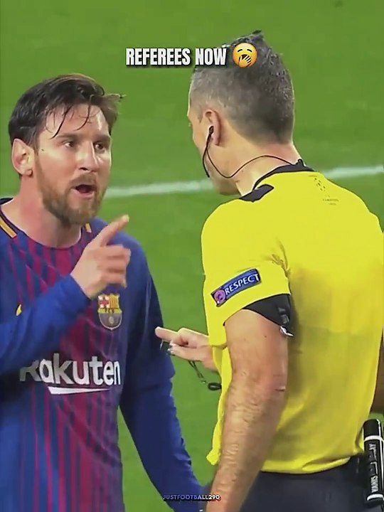 Football's BIGGEST Referees - Then vs. Now!😱⚽