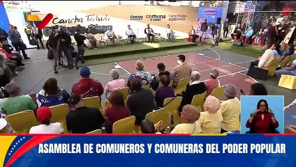Jefe de Estado lidera Asamblea de Comuneros y Comuneras del Poder Popular