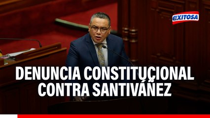 Congresista Alex Flores presenta denuncia constitucional contra Santiváñez por "mentir" a la Nación