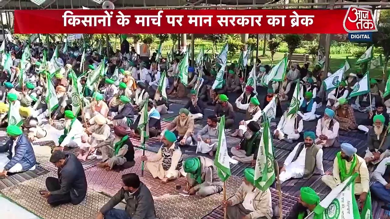 Farmers Protest: प्रदर्शन पर ब्रेक लगाने से भड़...
