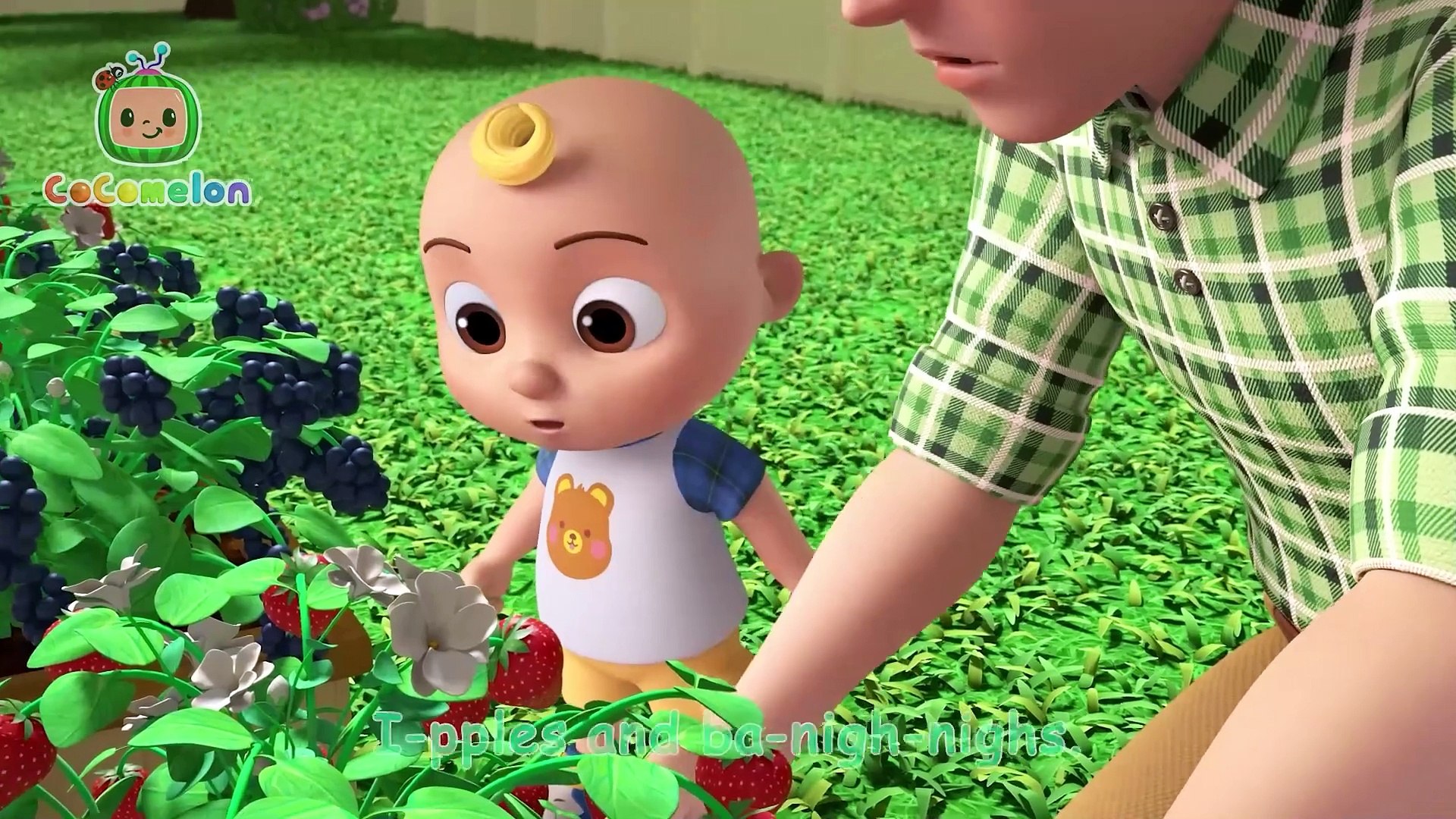 ⁣Apples and Bananas Song! 🍎 | CoComelon Nursery Rhymes & Kids Songs