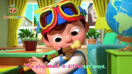 Cody's African Melody Song! 🎵 Learning Music for Kids | CoComelon Nursery Rhymes & Kids Songs