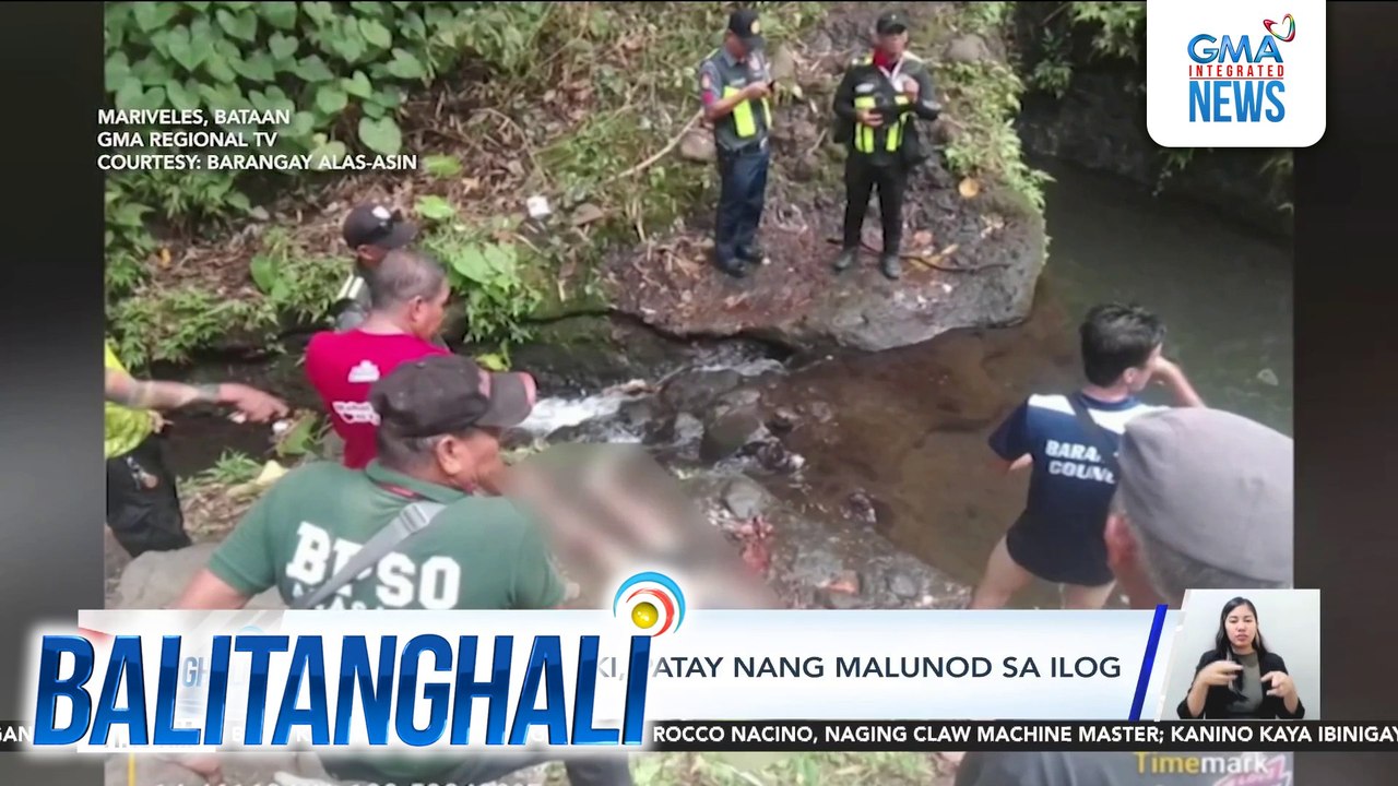 19 anyos na lalaki, patay nang malunod sa ilog | Balitanghali