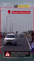 Mumbai BMW Crash: High-Speed Accident on Coastal Road Caught on Camera 🚘💥