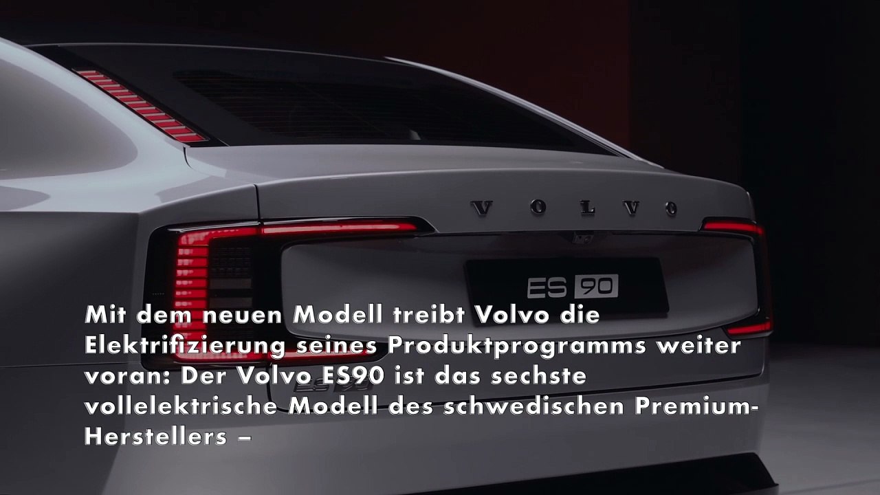 Vollelektrische Vielseitigkeit - Der neue Volvo ES90