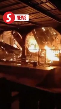 Kluang Islamic school engulfed in early morning fire