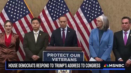 Jeffries UNCORKS on divisive Trump