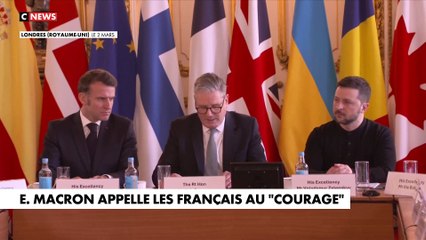 Emmanuel Macron appelle les Français au «courage»