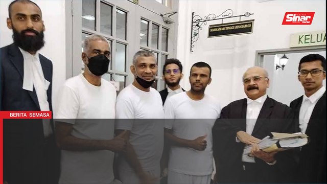 Tiga rakan dilepas dan dibebaskan daripada tuduhan edar, miliki dadah