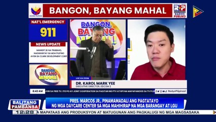 PBBM, pinamamadali ang pagpapatayo ng daycare centers sa mahihirap na mga ...