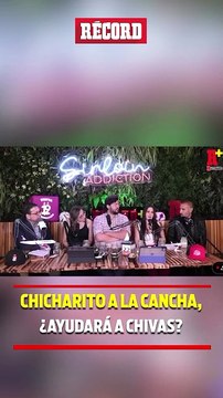 ¡YA ENTRÓ CHICHARITO! Así fue la reacción de los talentos de RÉCORD+, a la entrada de Javier Hernández al campo, el técnico de Chivas pone su confianza al Chicharito.