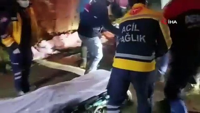 Sinop'ta heyelan meydana geldi! 2 ev yıkıldı!