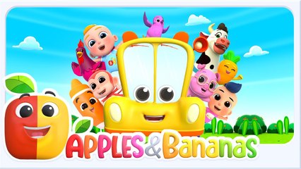 Apples and Bananas Educational Activities and Learning Videos App for Babies