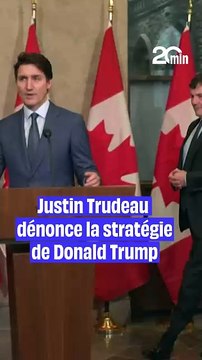 Droits de douane: Trudeau estime que Trump « veut faire chuter l’économie » du Canada pour l’annexer