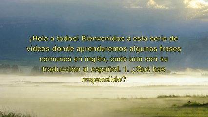 "Frases Comunes en Ingles: Desde 'Te quiero' hasta 'No se que hacer'"