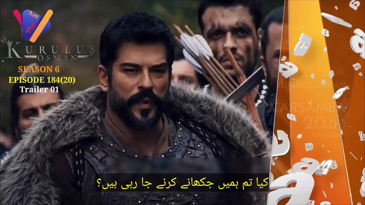 Kuruluş Osman Season 6 Episode 184 Trailer in Urdu Subtitle _Kurulus Osman 184 Trailer Urdu Subtitle(1080P_HD)