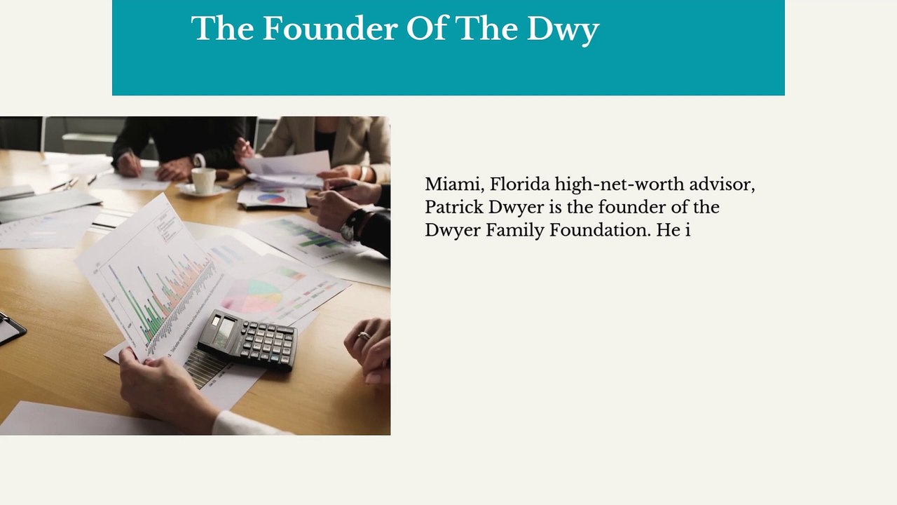 Patrick Dwyer Merrill Lynch - A Financial Wealth Advisor