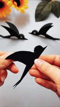 Spring is coming, the little swallow flies back! A few simple steps can be folded into a lovely swallow! Let's try it