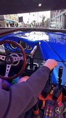 GTA 5 oynamak için sürüş sistemi kurdu