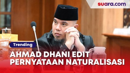 Ahmad Dhani Edit Pernyataan Soal Pemain Naturalisasi Timnas Indonesia